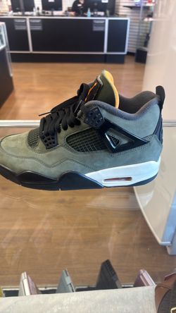 Air Jordan 4 Retro Olive Green Sneakers
