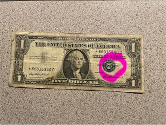 1957 $1 Silver Certificate Star Note..Blue Seal