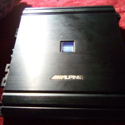 Alpine Amplifier 