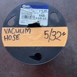 Windshield Washer Vacuum Hose 5/32