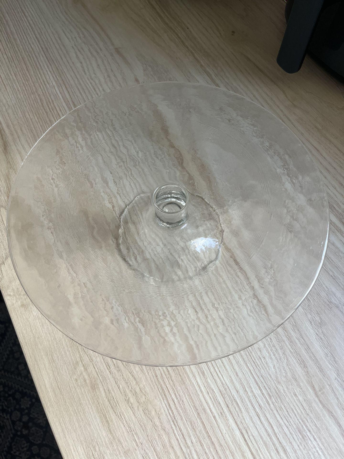 Glass Cake Plate