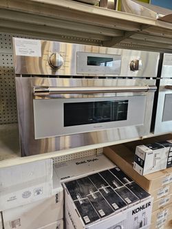 Thermador 30 inch wide stainless steel microwave built in 