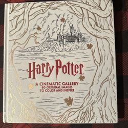 Harry Potter: a Cinematic Gallery : 80 Original Images to Color and Inspire...