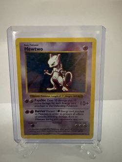 Shadowless Mewtwo #10/102 Holo – 1999 Base Set HP