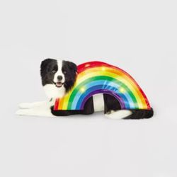 Rainbow Dog Costume Size LARGE Thumbnail