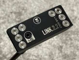 L.A.B. GOLF ‘Link 2.2’ RH Black 303 SS Putter w/ Head Cover