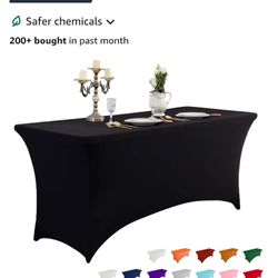 5 Fitted Tablecloths, 6'