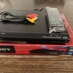 Sony DVP-SR510H Upscaling HDMI 1080p Full HD DVD Player with Remote Control