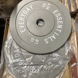 New Pair Of Tens Bumper Weights