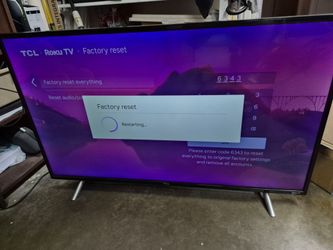 TCL Roku TV Flat Screen Television