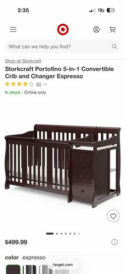 Baby Crib /Changing station