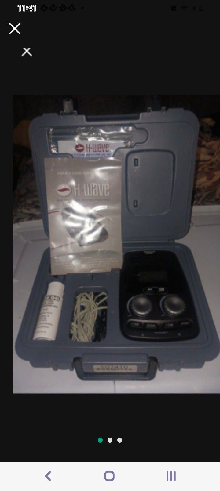 H Wave H2000 Electro Therapeutic Machine