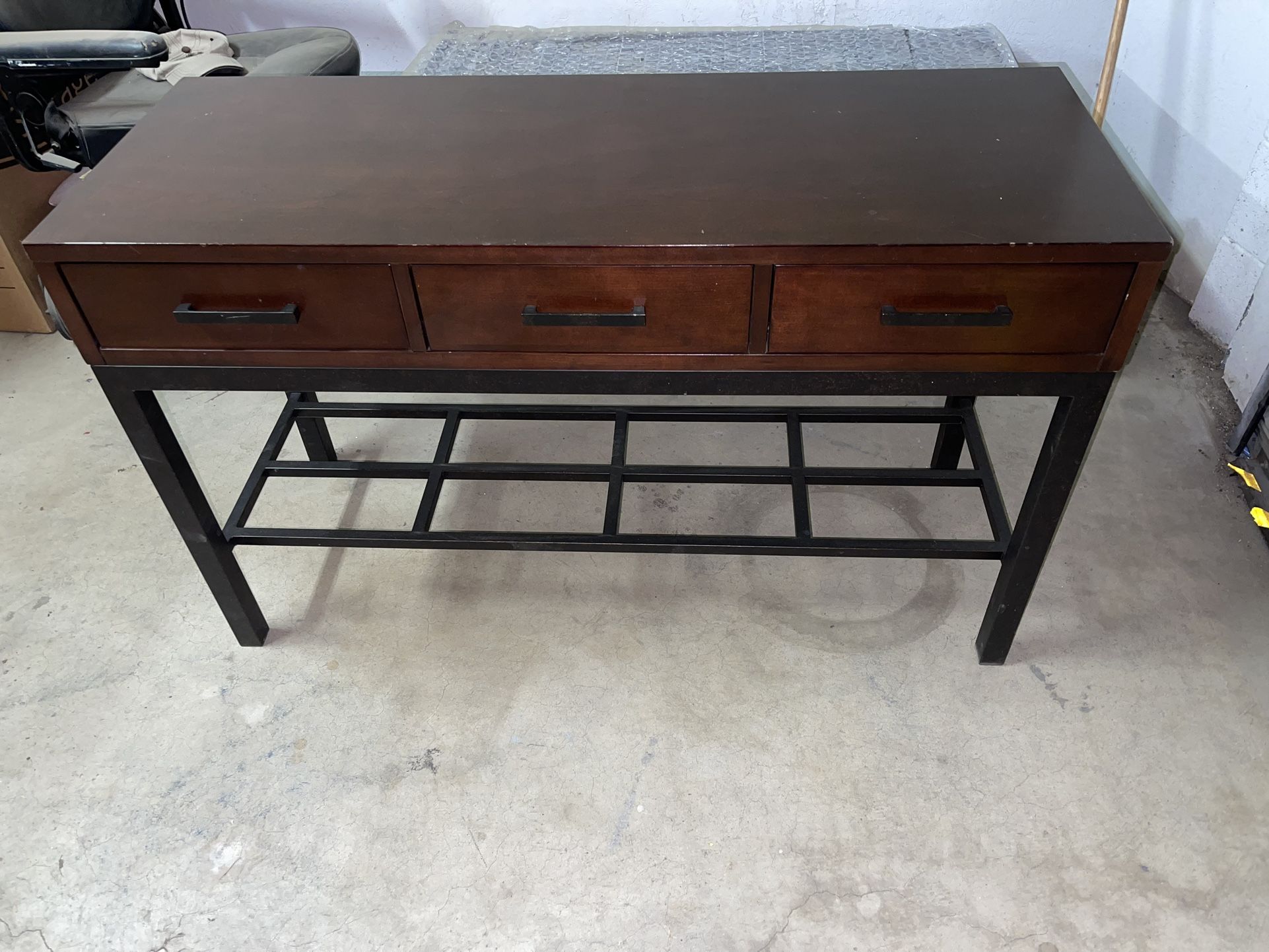 Klaussner International Console Table With Drawers