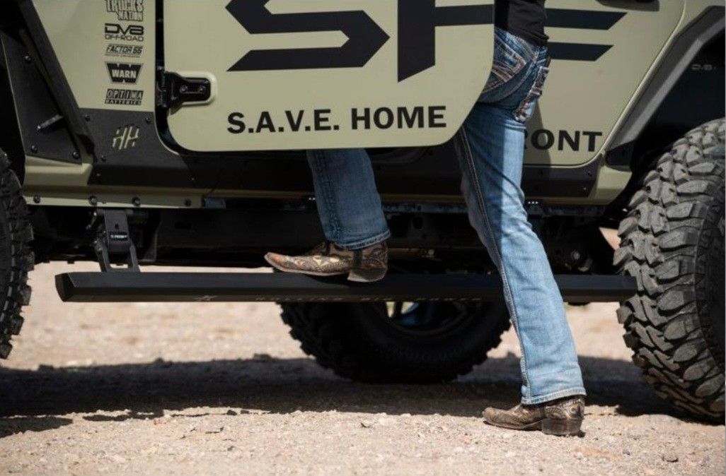 RBP-510-SP Stealth Power Running Boards For Jeep JL
