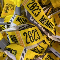 Members Club Waste Management Phoenix Open Wristbands 