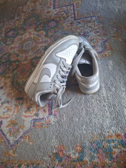 Nike Dunk Low White Grey Sneakers
