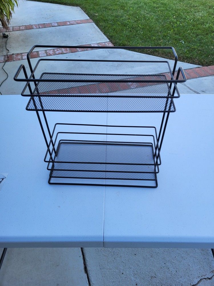 Two Tier Vanity Table Top Storage Organizer