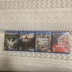 PS4 games