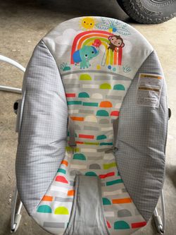 Baby Bouncer Seat with Animal Print