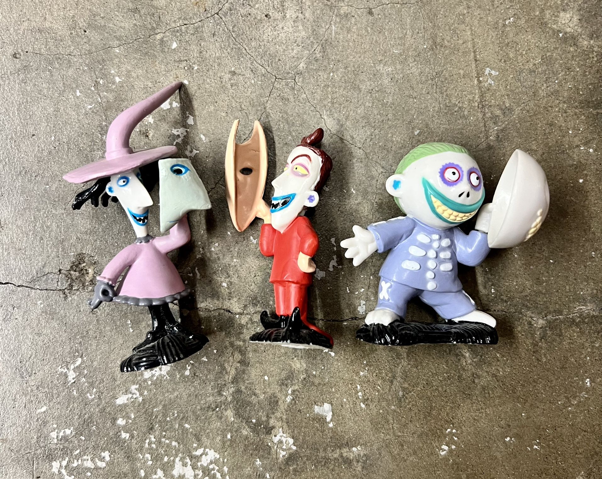 Nightmare Before Christmas Figurines With Removable Masks 