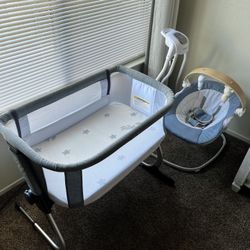 Baby Bassinet And Swing