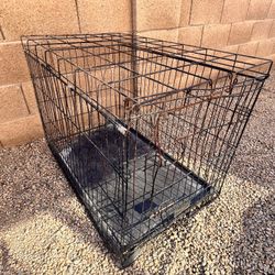 Wired Dog Crate (LxWxH: 36” x 24” x 26”)