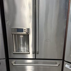 Stainless Steel GE Cafe French Door Refrigerator 