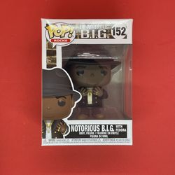 Funko Pop Rocks The Notorious B.I.G. Notorious B.I.G. with Fedora #152