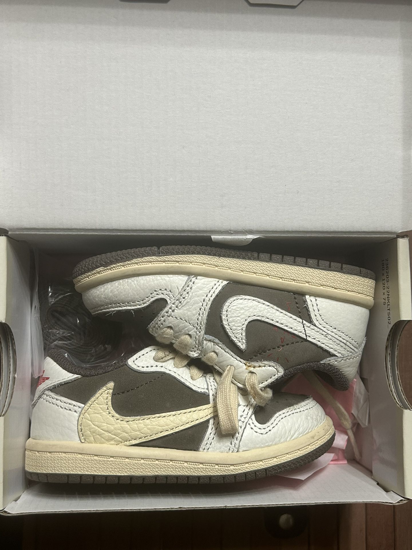 Travis Scott Nike Air Jordan 1 Low Toddler 6C