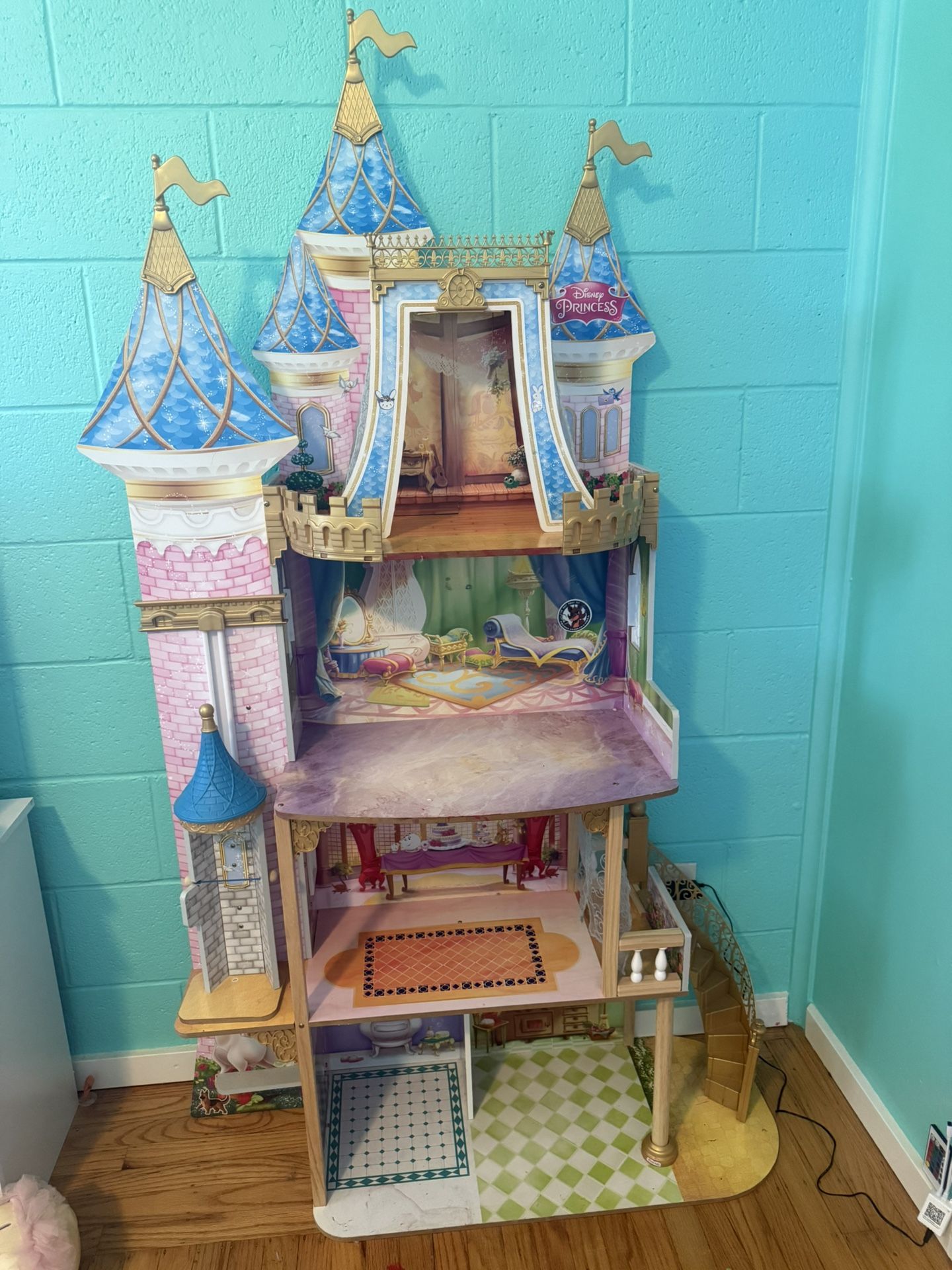 Tall Wood Princess Castle 