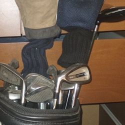 Golf Clubs. Left Handed. Price 250.00