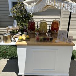 Bar Cart, Lemonade Stand, Lemonade Cart, Lemonade Bar, Limonada