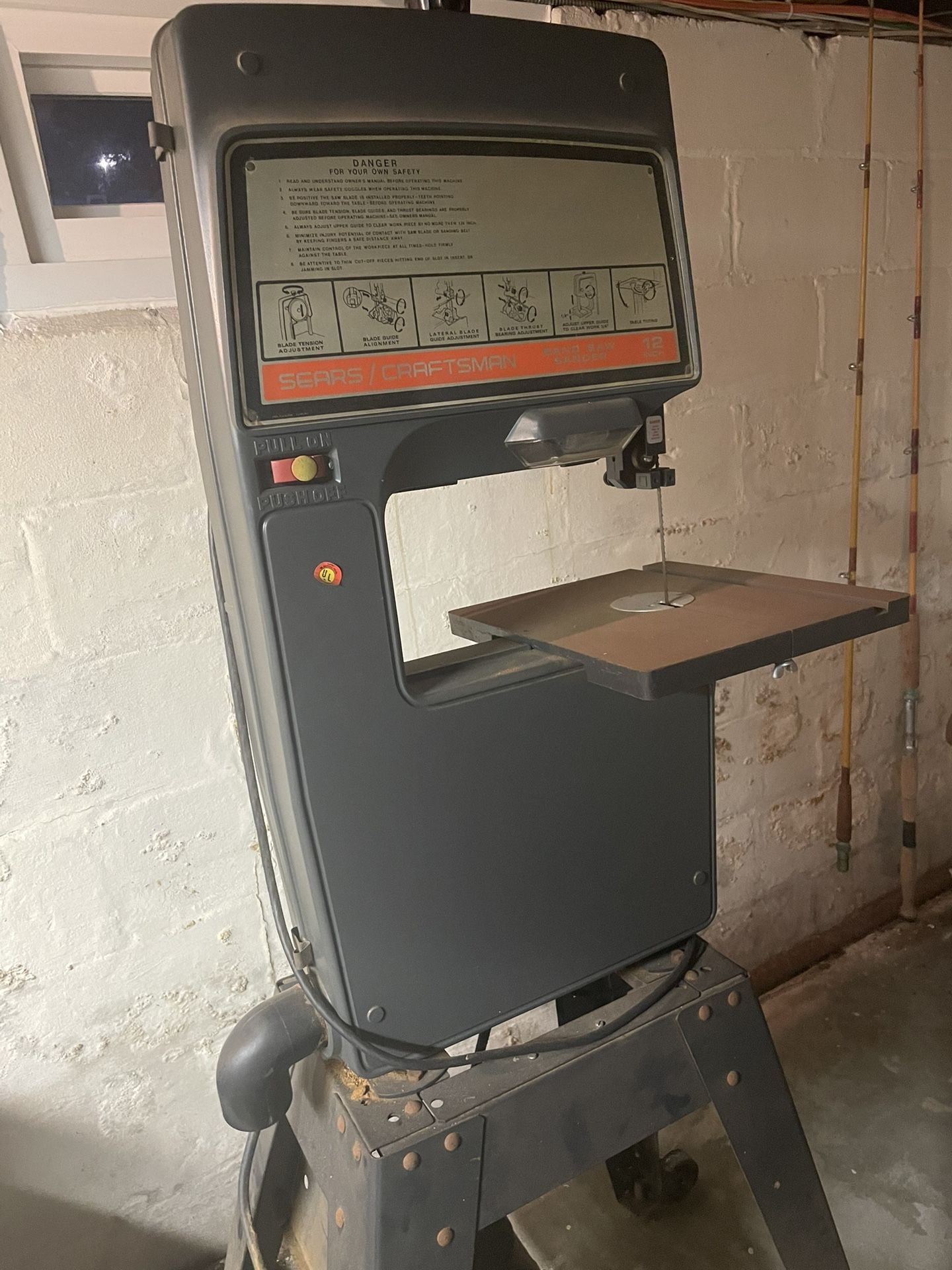 Sears Craftsman 12” Bandsaw/Sander for Sale in Lindenhurst, NY OfferUp