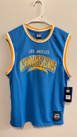 Los Angeles Chargers Jersey Blue & Yellow Size Medium