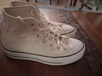 Converse platforms sz8 chuck Taylor all stars