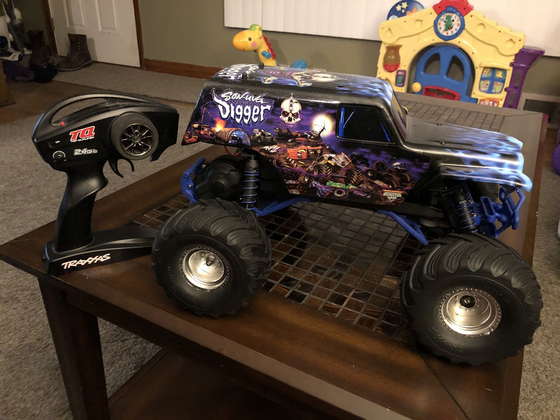 Traxxas stampede son uva digger