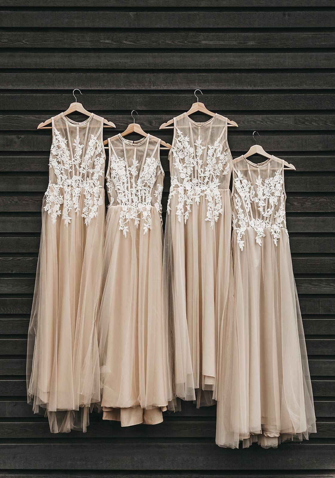 Champagne Tulle Dress