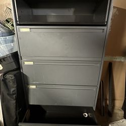 5 Drawer Metal File Cabinet 