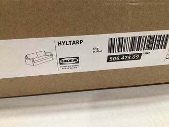 Ikea HYLTARP COVER for SOFA 3 SEATER Hallarp white 505.473.09