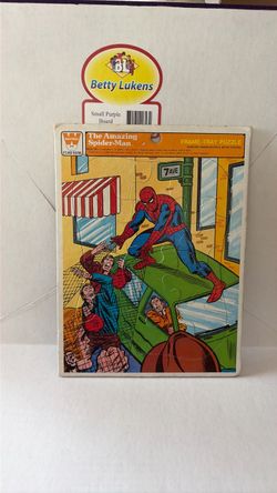 Vintage 1976 Whitman spiderman puzzle