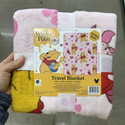 NWT Disney Winnie the Pooh travel blanket 