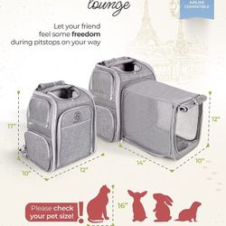 Brisk Tail Travel Pet Backpack