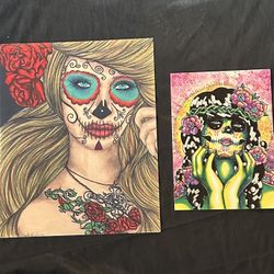 Dia De Los Muertos Artwork Prints 