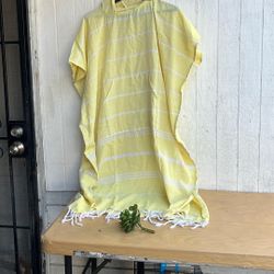 toalla turca Poncho de algodón turco, poncho de surf para cambiar, bata de natación con bolsillo, toalla de playa con capucha, toalla de playa con cap