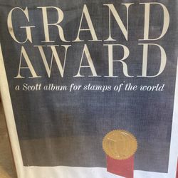 Grand Award Stamp Book 1962 Exc NO STAMPs