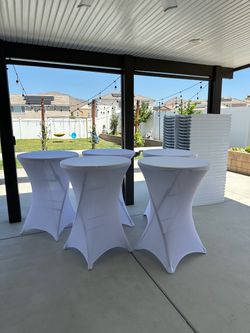 Chairs, Tables, Canopies, Draping, Jumepers, More
