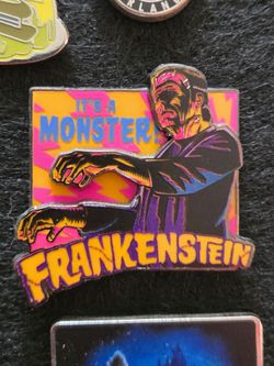 Frankenstein's Monster Enamel Pin