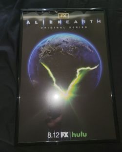 Alien Earth Framed Poster FX Hulu 