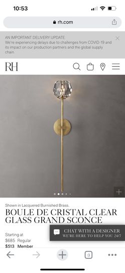 Pair Of Sconce Not From Rh