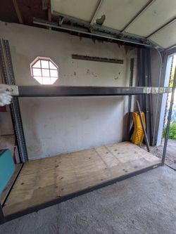 Heavy duty iron rack
